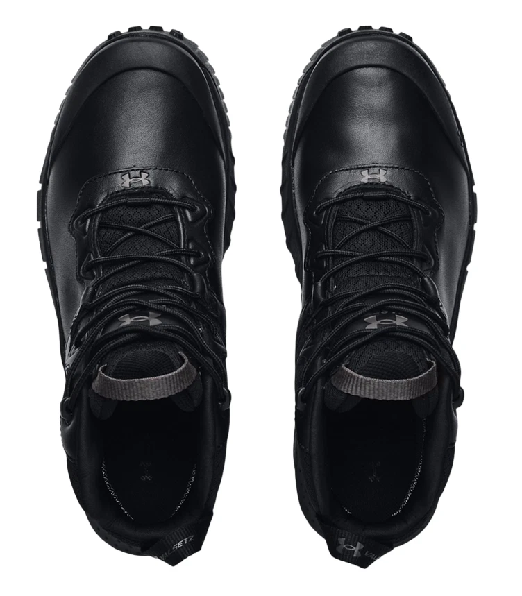 UNDER ARMOUR HOMBRES MICRO-G Valsetz Cuero Impermeable 6" Bota Táctica 3024334-001 Foto 4 de 4