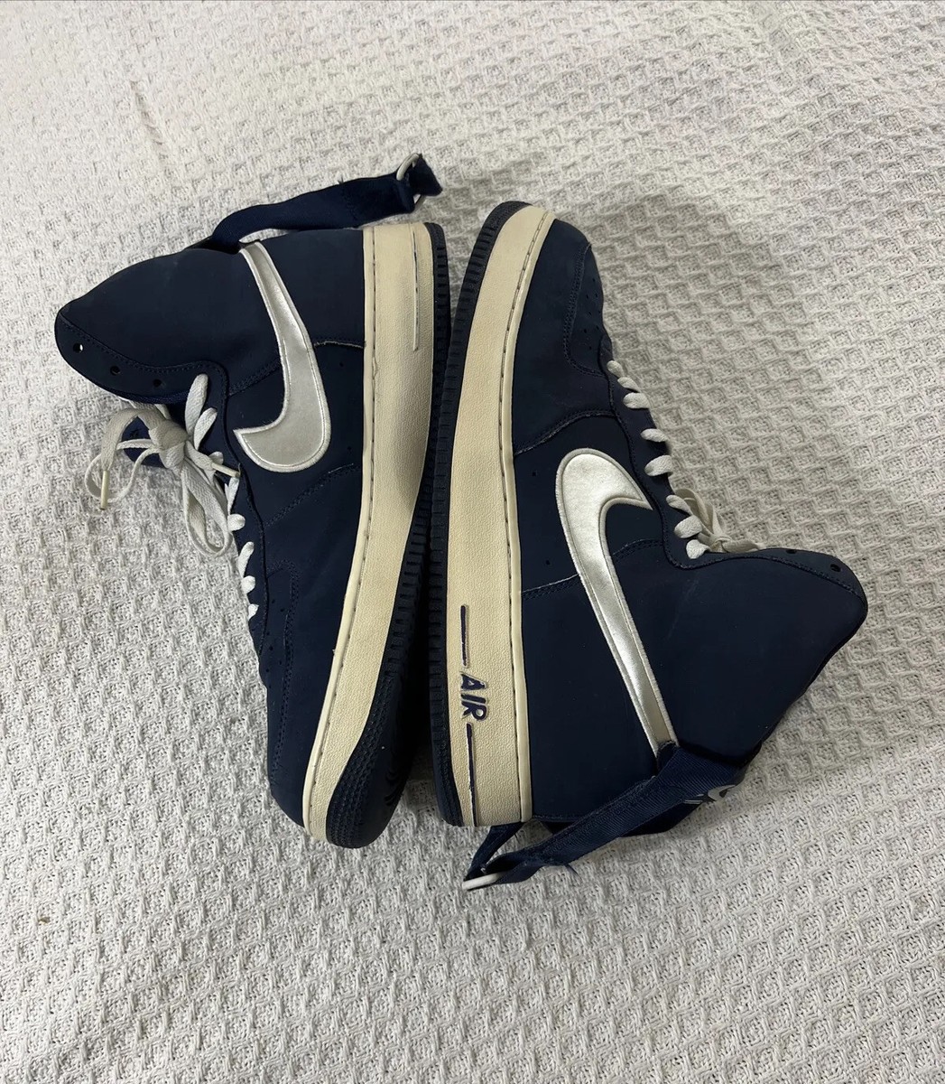 Nike Air Force 1 [315121-405] High '07 Midnight Navy Sneakers