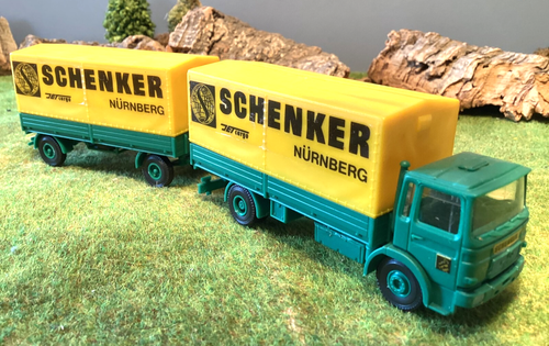 Kibri LKW Schenker Spedition Nürnberg MAN Zugmaschine 1:87 H0