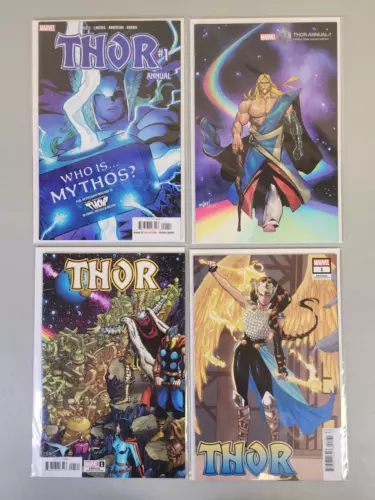 Thor Annual #1 Cover A B C D Lot of 4 NM Garbett Marvel 2023