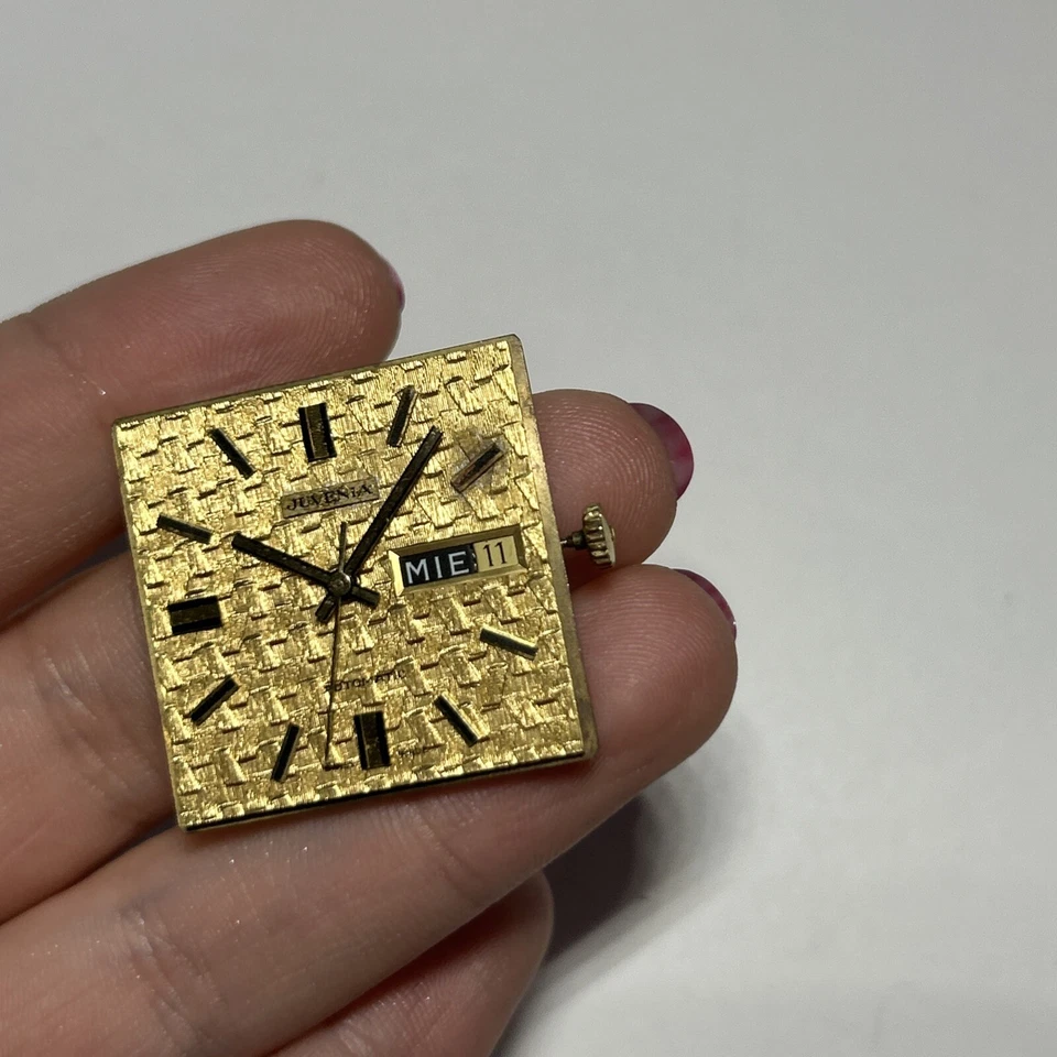 Movimiento reloj suizo hombre JUVENIA MFG cal 11211-1 17J Foto 2 de 4