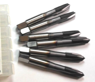 Widia 87430 Plug Spiral Point Taps M10x1.5 D6 3FL HSS-E TiCN 2-15/16'' (6 Pcs)