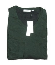 Calvin Klein Men's Green Heather V-Neck Pullover Sweater