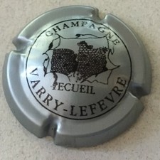 Capsule de champagne VARRY-LEFEVRE (8. argent et noir)