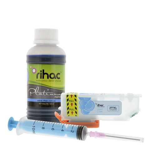RIHAC Refillable ink cartridges alternative for Epson Photo XP-970 277 277XL - 第 7/8 張圖片