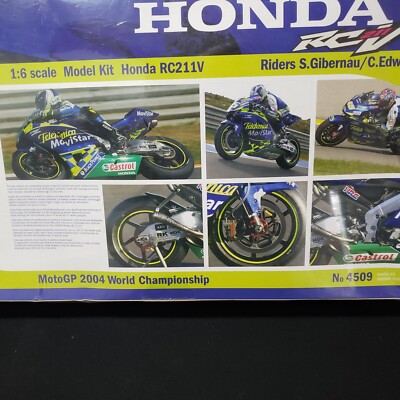 SEALED NEW ITALERI #4509 1/6 HOBDA RC211V MOTOGP 2004 GIBERNAU