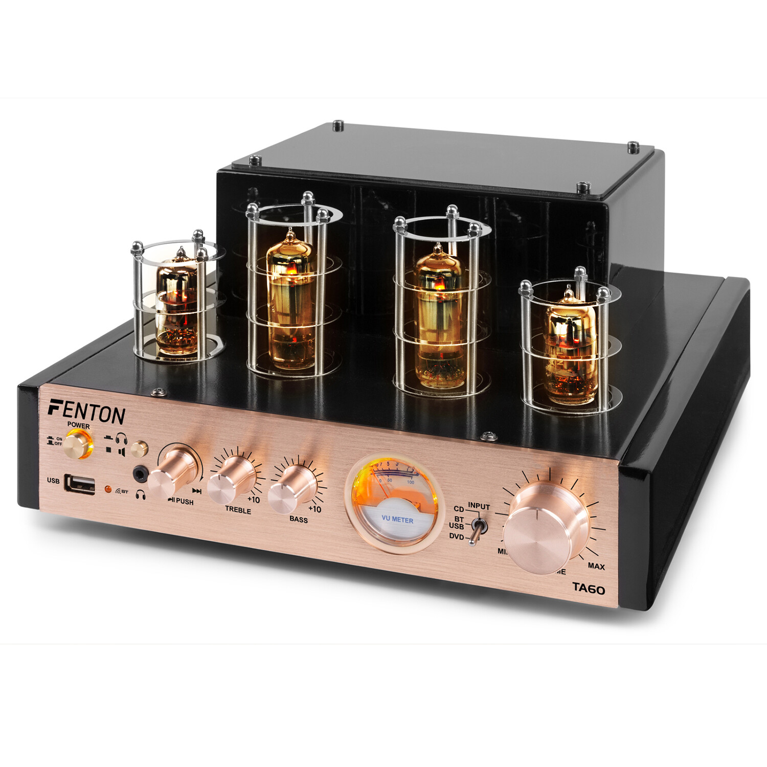 Fenton TA60 Stereo Tube Amplifier with Bluetooth eBay