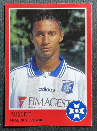 Autocollant Panini AJ Auxerre - Collection Foot 1993-1994, équipe 1994, Sticker Original Non Collé