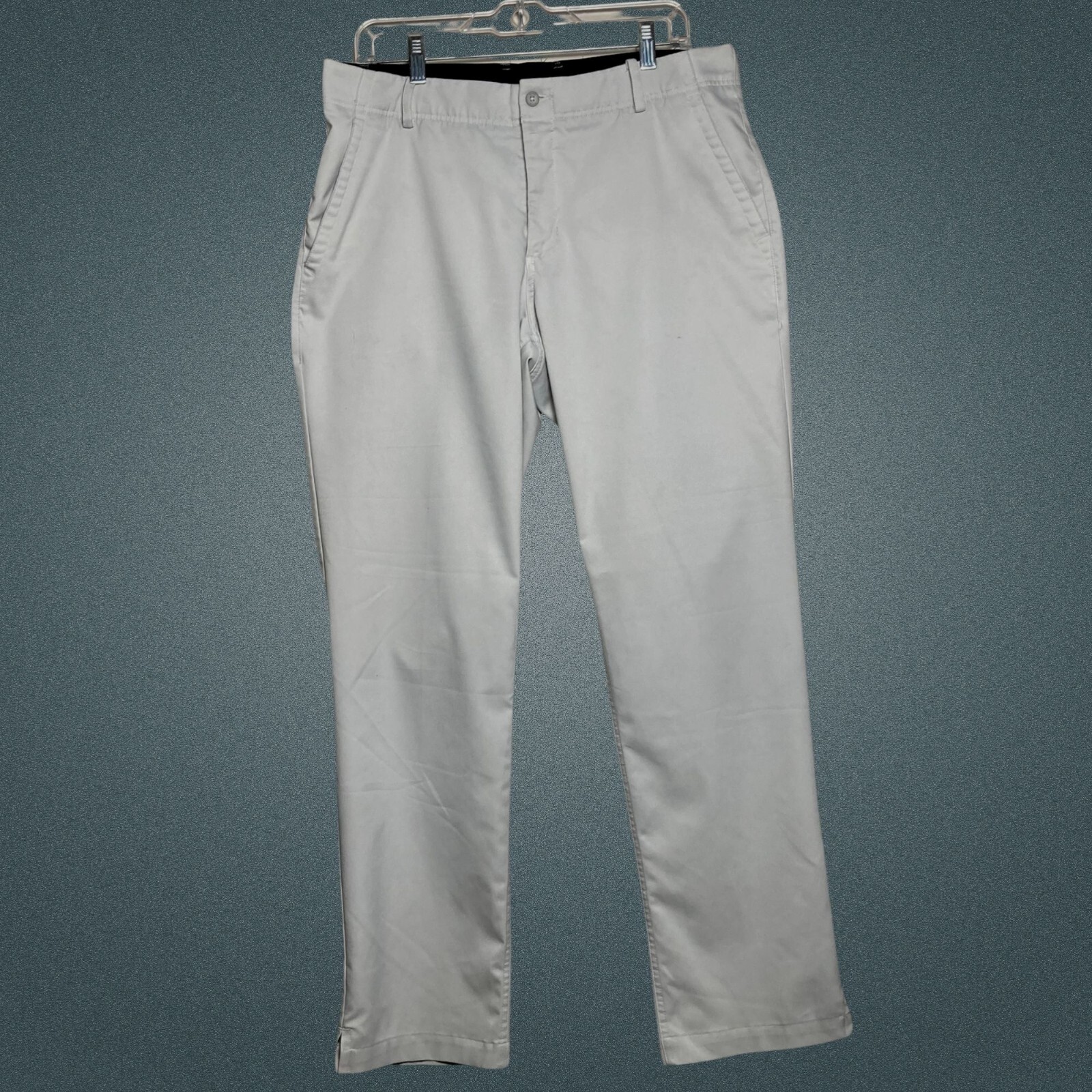 Nike Flex Trouser Dri-Fit Golf Pant Men 34x32 Standard Performance Stretch Bone