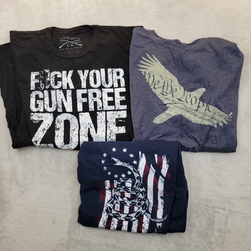 Grunt Style TShirt Herren XXXL Veteran Patriot Amerika Freiheit Tierarzt Posten Paket Set 5