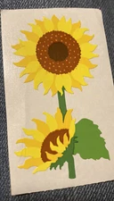 vintage 1994 Mrs. Grossmans sunflower sticker 