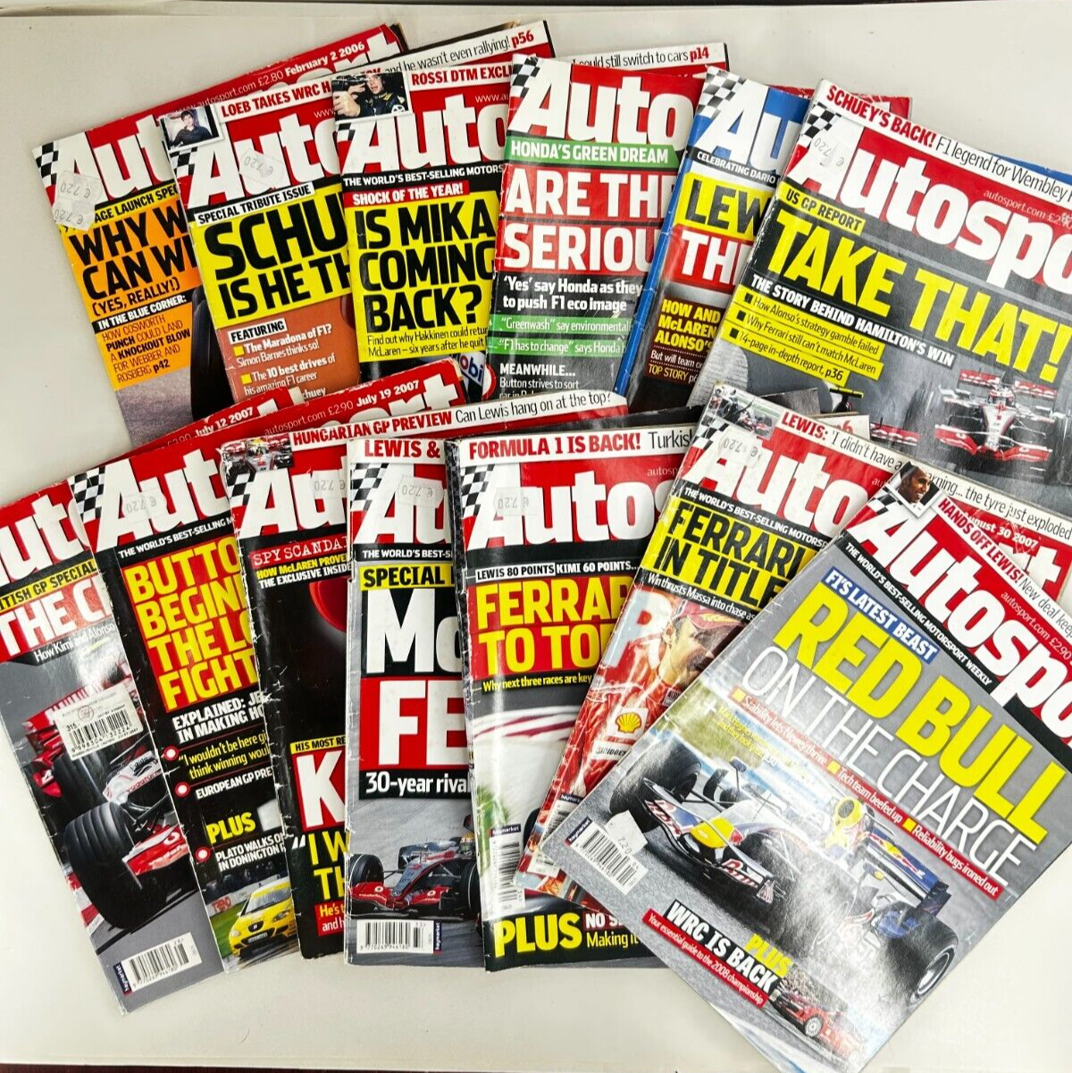 Autosport Magazine UK Editions CHOOSE YOUR ISSUE Car Racing