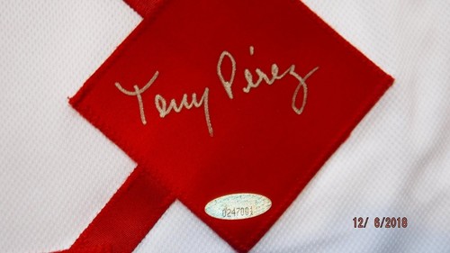 Big Red Machine Signed Jersey by Pete Rose, Bench, Perez,& Morgan -Tri Star Auth - Picture 3 of 7
