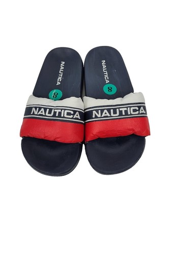 Nautica Men\'s Lando Shower Pool Sandals Open Toe Soft Slide Black SZ 13:NWT Nautica Men main image 2