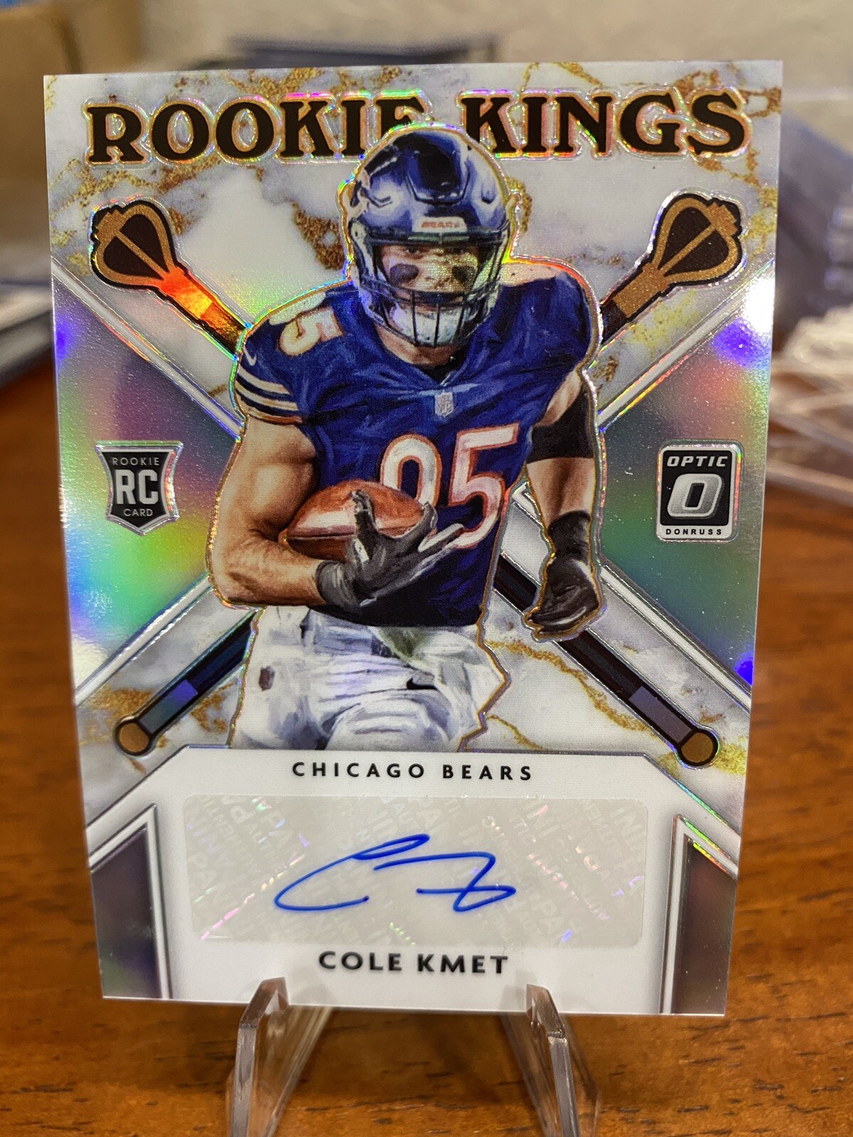 2020 COLE KMET Donruss Optic Holo ROOKIE KINGS AUTO Prizm SP #/49 MINT INVEST📈