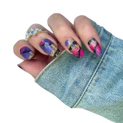 Nagelfolie, selbstklebende Nagelfolie, Nailwraps