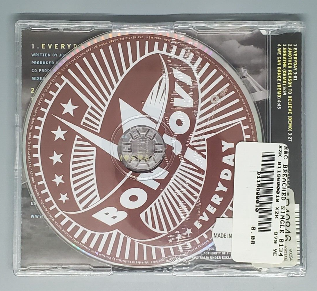 BON JOVI EVERYDAY プロモシングル CD Everyday by Bon Jovi - CD Single (Limited Edition) | eBay