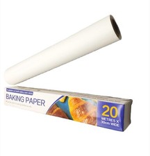 Premium White Parchment Baking Paper Roll Non-Stick Heat Resistant for Air Fryer