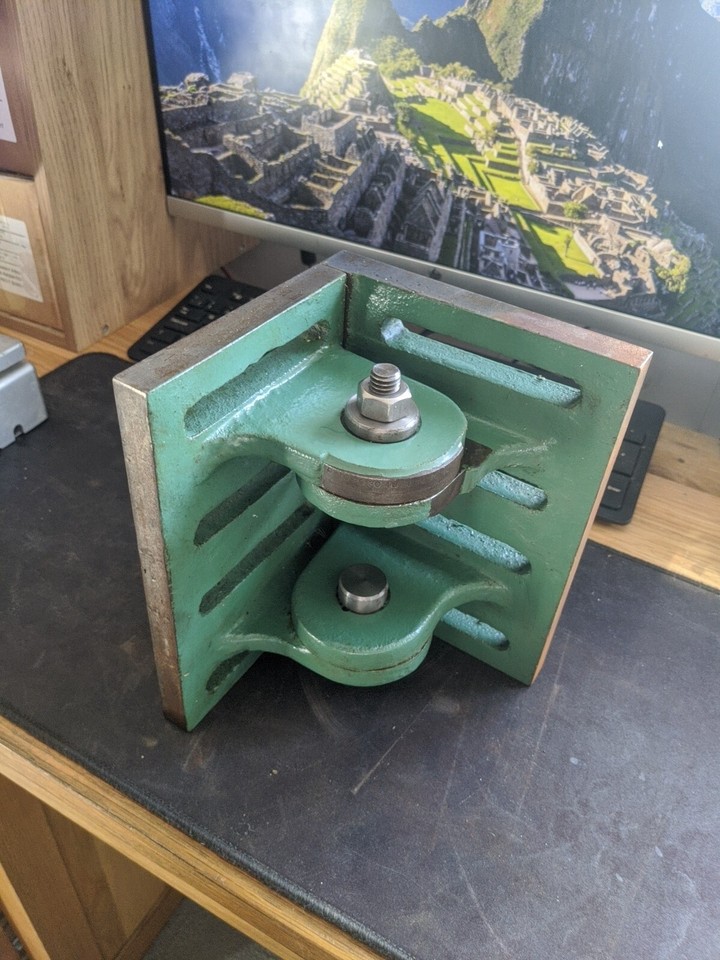 8" x 6" x 6" Cast Iron Angle Plate Milling eBay