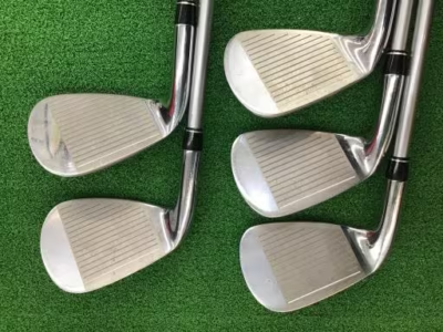 2014 PRGR iD nabla RS TITAN FACE 6~PW 5pc R-flex Iron Set Golf
