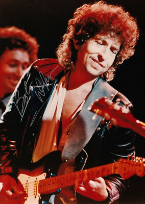 Bob Dylan Autogramm Musik-Legende Popsänger Autograph Tempest Oh Mercy Infidels