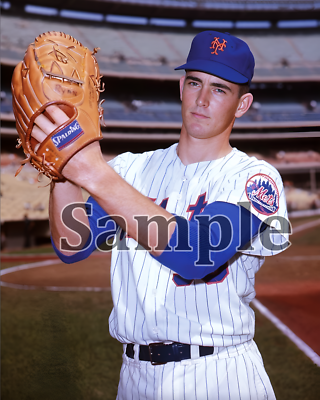 MLB New York Mets Nolan Ryan Portrait Color 8 X 10 Photo Picture