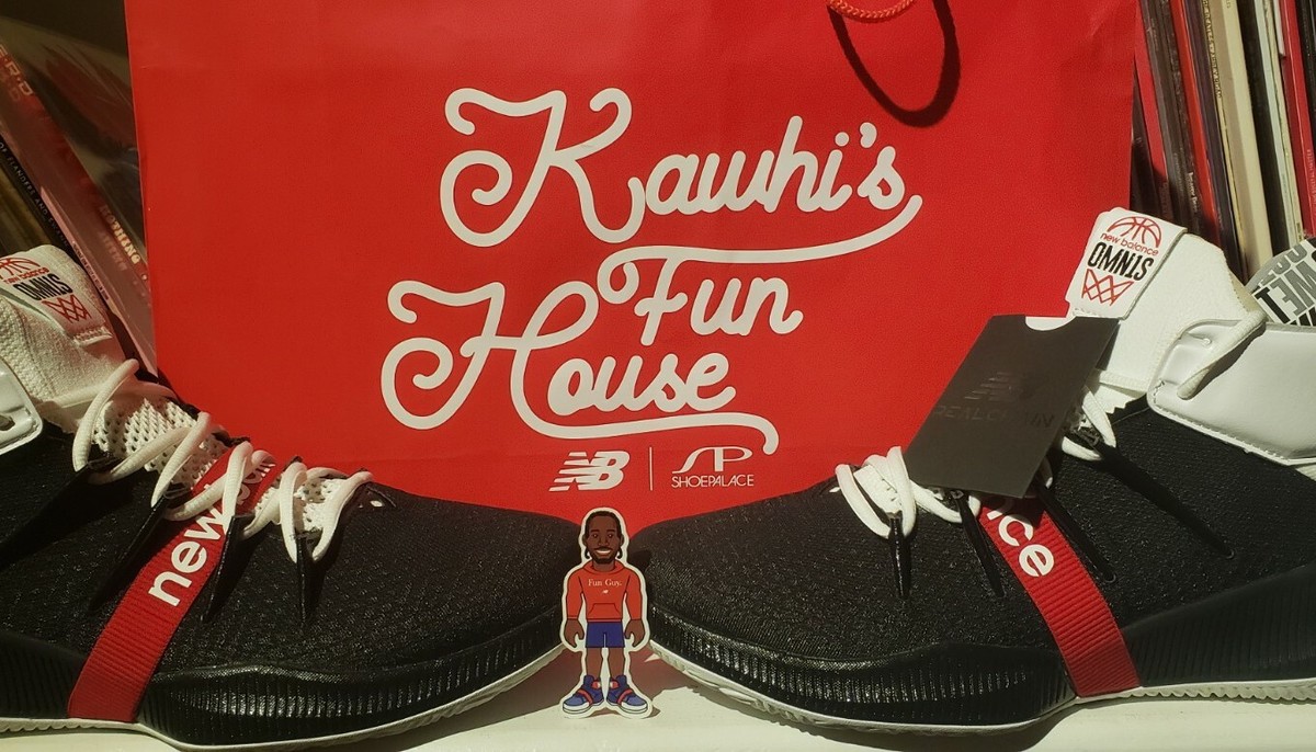 RARE NEW BALANCE OMN1S TRUST Kawhi Leonard Shoes Sz Clippers