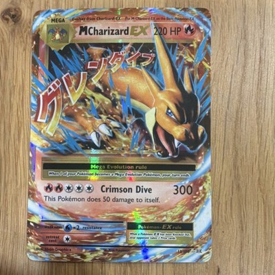 Pokémon M Charizard EX Ultra Rare Full Art 13/108 Evolutions Holo 220 HP TCG