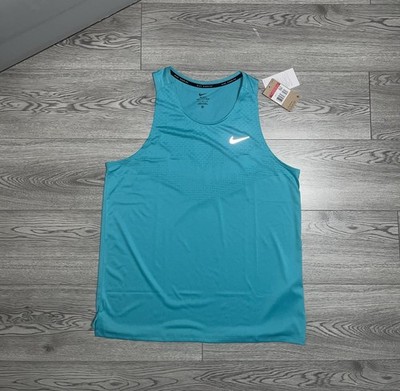 Nike Stride Dri-FIT ADV Laufen Tank Top Weste Herren Größe Large 21,5 P2P HV5210-345