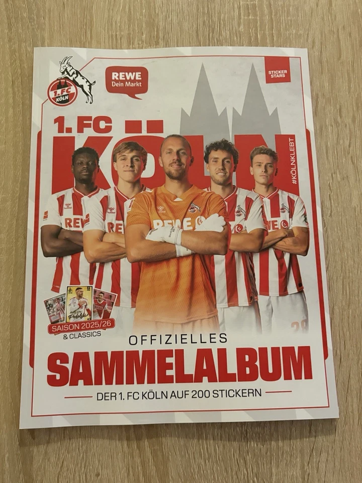 REWE / Stickerstars 1. FC Köln 25/26 2025/2026 - Sticker aussuchen