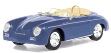 GREENLIGHT,PORSCHE 356 Speedster Super 1958 blue, 1/43, GREEN86598