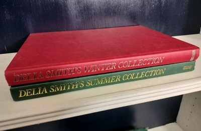 Two Vintage Delia's Cookbooks Winter & Summer Collection