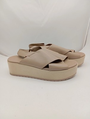 VINCE. Damen Plateausandalen Beige Gr. 36.5 Casual