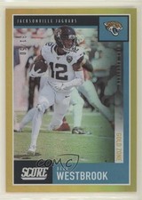 2020 Score Gold Zone 31/50 Dede Westbrook #104 0g4
