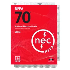 Highlighted and Tabbed - NFPA 70 - National Electrical Code 2023 - Spiral-bound