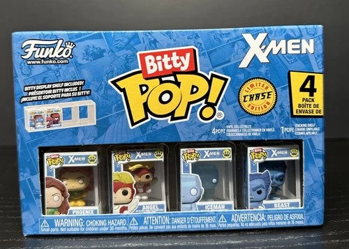 Funko Bitty Pop! Marvel X-MEN Beast Chase Mini-Figure 4-Pack