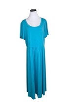 Lularoe Riley Empire Waist Midi Dress Short S...