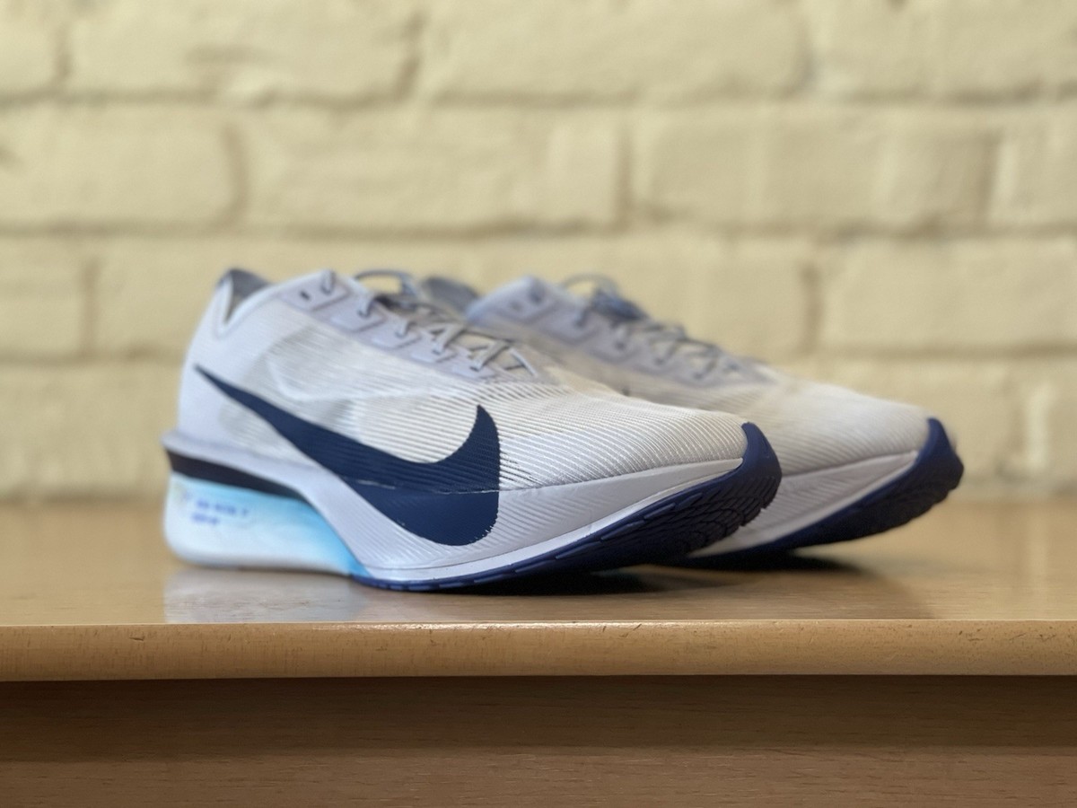 Nike Vaporfly Next% 4 'Grey/Blue' Men's Size 10 Racing Running