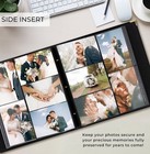 Beautiful Linen Photo Album For 4x6 Photos - Safely Holds Up To 500 Pictures ... — photo 9