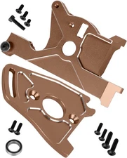 RC Aluminium Bearing Motor Mount/Motor Plate Bronze-(for 1/10） 