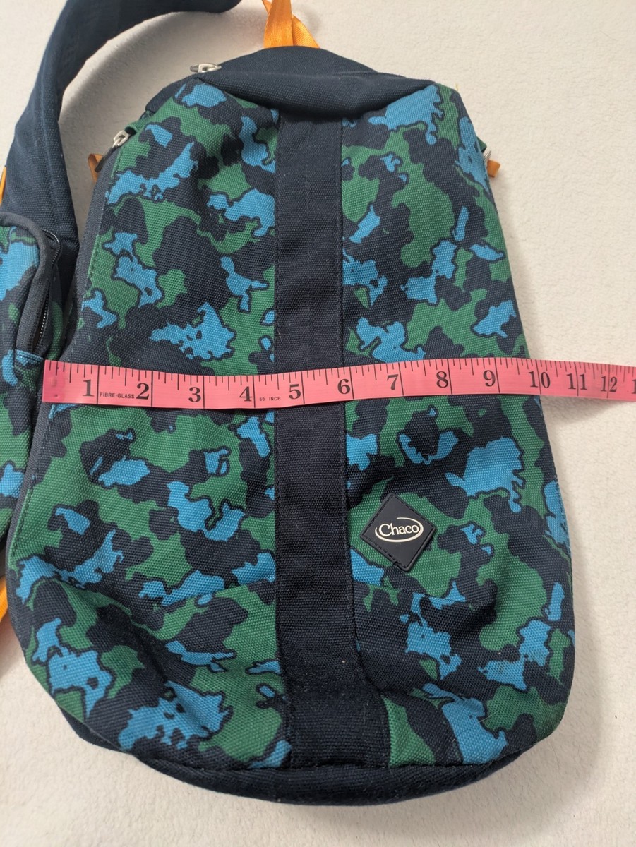 Chaco Sling Pack Crossbody Radlands Bag Blue Green Yellow  display picture 1