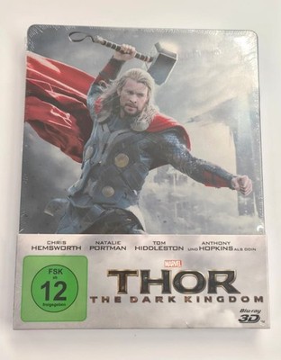 Blu-ray STEELBOOK '' THOR the Dark Kingdom'' Bluray + 3D Bluray, VERSIEGELT