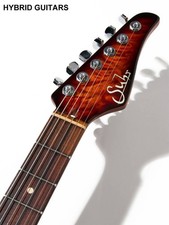 Suhr Andy Wood Modern Dark Inferno Burst 2013 Used Electric Guitar