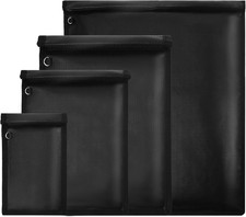 Faraday Bag 4 Pack   Waterproof  Fireproof Signal Blocking Pouch for Laptop, Ta