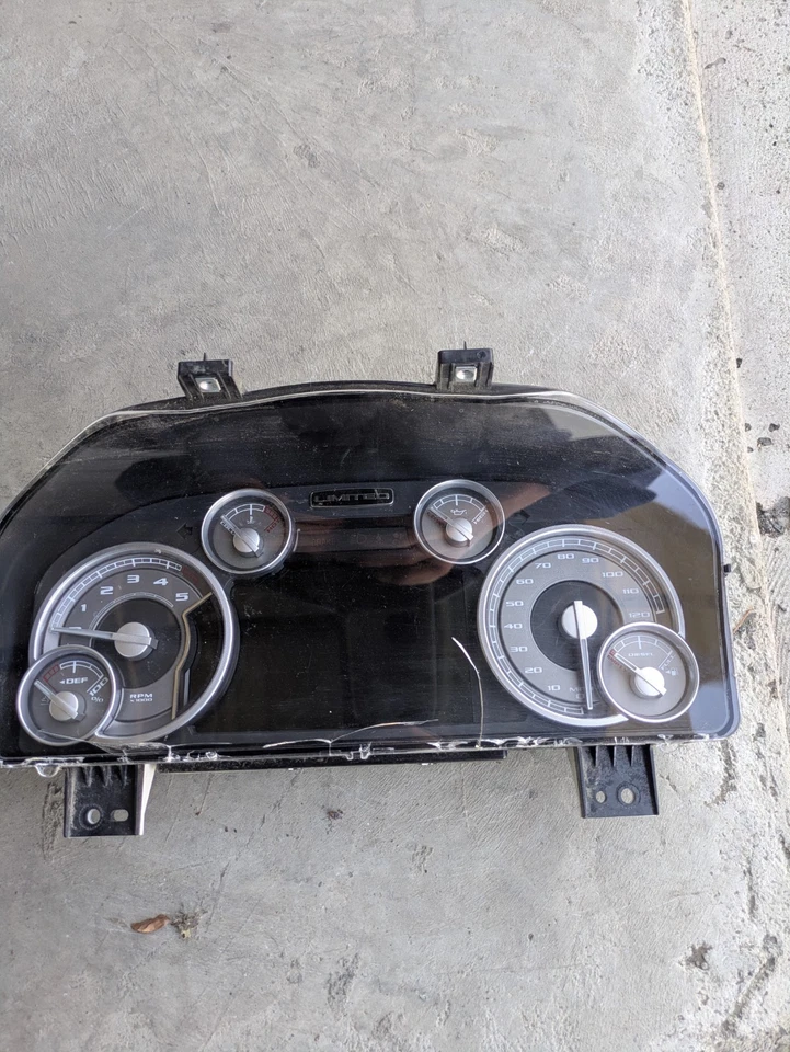 *Probado* Ram 1500 Limited 2013-2018 cuadro de calibre diésel Foto 2 de 3