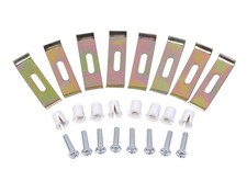 Undermount Kitchen Sink Clips Brackets Mounting Hardware Installation 8 PCS