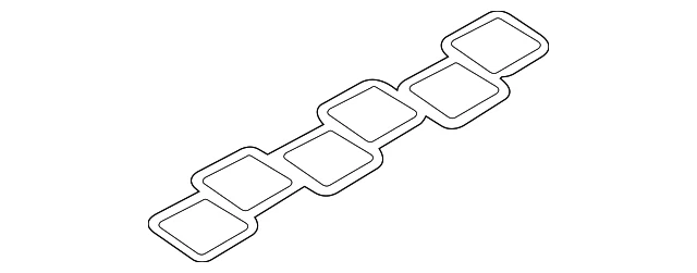 Новая оригинальная прокладка впускного коллектора двигателя Nissan (2008–2020 гг.) оригинальная 14035JP00A - Изображение 4 из 4