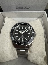 Seiko Prospex SRPL13 Mini Samurai subacqueo automatico 200 m quadrante nero 41,7 mm