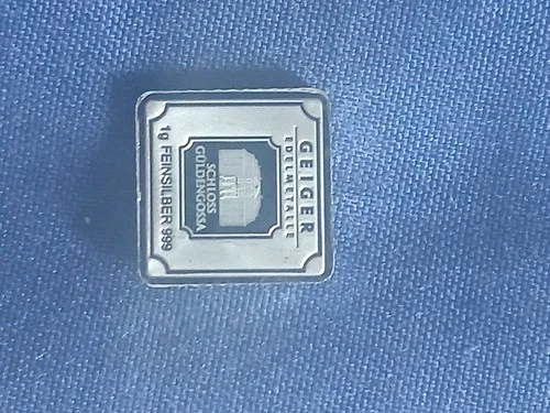 1g Geiger 999 Fine Silver