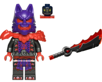 Lego Ninjago Minifigur - Njo916 Njo0916 - Wolfsmaskengeneral - (Aus 71820)